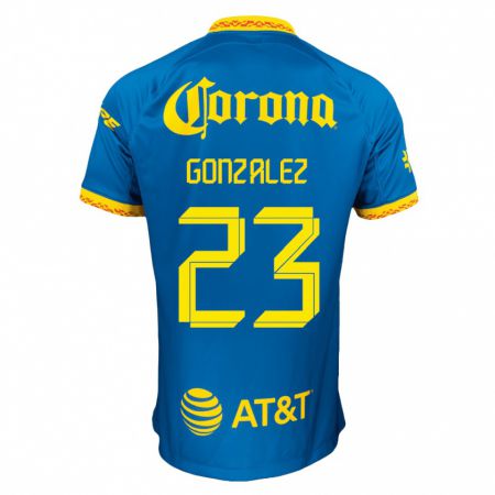 Kandiny Deti Itzel Gonzalez #23 Modrá Dresy Idegenbeli Csapatmez 2023/24 Triĭká