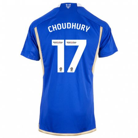 Kandiny Muži Hamza Choudhury #17 Kráľovská Modrá Dresy Hazai Csapatmez 2023/24 Triĭká