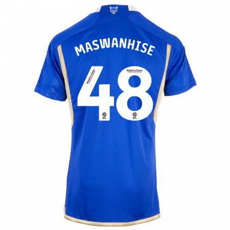 Kandiny Muži Tawanda Maswanhise #48 Kráľovská Modrá Dresy Hazai Csapatmez 2023/24 Triĭká