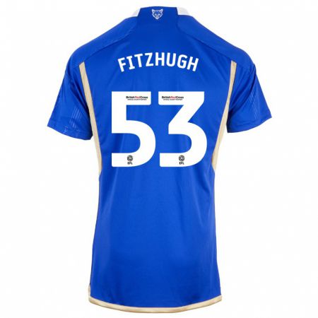 Kandiny Muži Ethan Fitzhugh #53 Kráľovská Modrá Dresy Hazai Csapatmez 2023/24 Triĭká