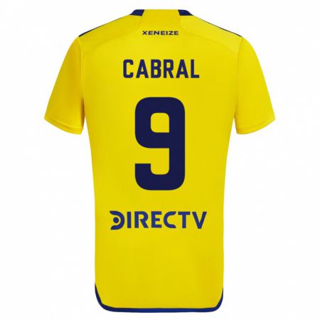 Kandiny Muži Bruno Cabral #9 Žltá Dresy Idegenbeli Csapatmez 2023/24 Triĭká