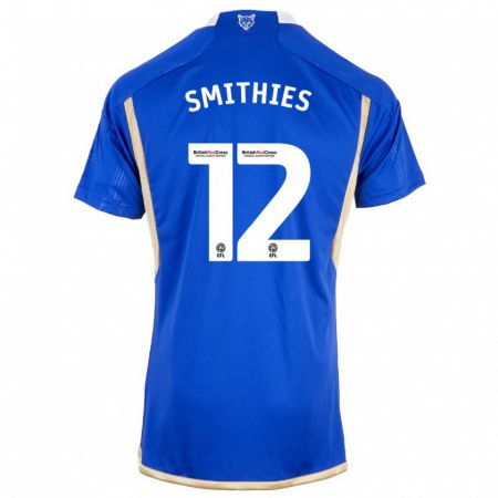 Kandiny Ženy Alex Smithies #12 Kráľovská Modrá Dresy Hazai Csapatmez 2023/24 Triĭká