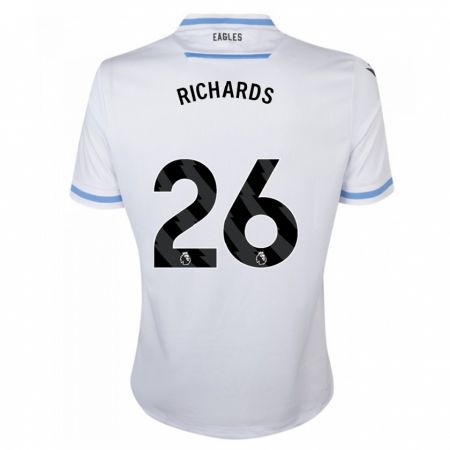 Kandiny Ženy Chris Richards #26 Biely Dresy Idegenbeli Csapatmez 2023/24 Triĭká