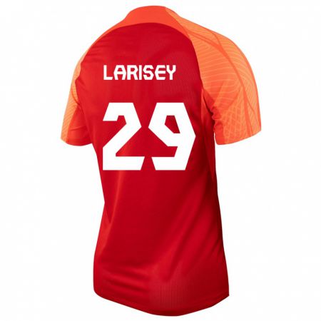 Kandiny Deti Kanadské Clarissa Larisey #29 Oranžová Dresy Hazai Csapatmez 24-26 Triĭká