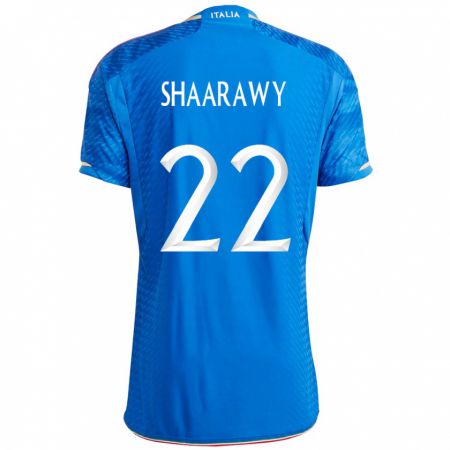 Kandiny Deti Taliansko Stephan El Shaarawy #22 Modrá Dresy Hazai Csapatmez 24-26 Triĭká