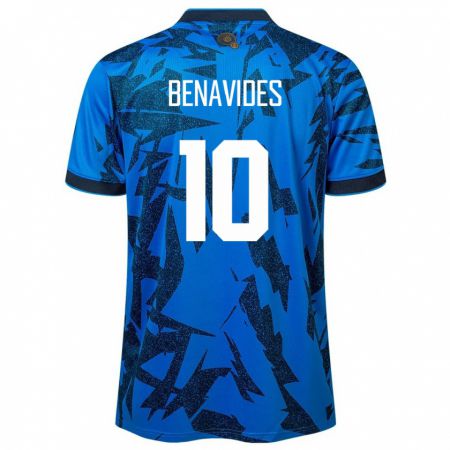 Kandiny Deti Salvádor Matthew Benavides #10 Modrá Dresy Hazai Csapatmez 24-26 Triĭká
