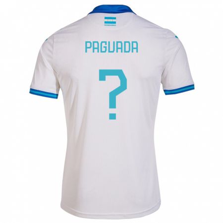 Kandiny Deti Honduras Didier Paguada #0 Biely Dresy Hazai Csapatmez 24-26 Triĭká