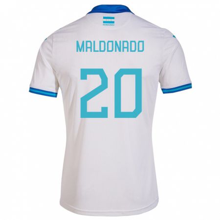 Kandiny Deti Honduras Alessandro Maldonado #20 Biely Dresy Hazai Csapatmez 24-26 Triĭká