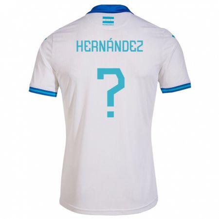 Kandiny Deti Honduras Riccy Hernández #0 Biely Dresy Hazai Csapatmez 24-26 Triĭká