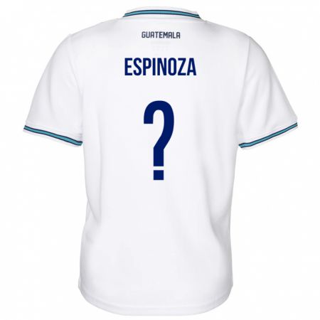 Kandiny Deti Guatemala José Espinoza #0 Biely Dresy Hazai Csapatmez 24-26 Triĭká