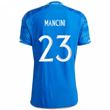 Kandiny Muži Taliansko Gianluca Mancini #23 Modrá Dresy Hazai Csapatmez 24-26 Triĭká