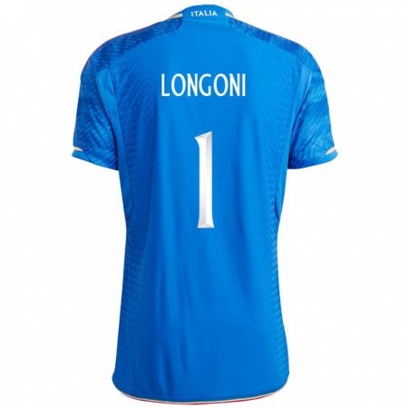 Kandiny Muži Taliansko Alessandro Longoni #1 Modrá Dresy Hazai Csapatmez 24-26 Triĭká