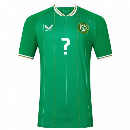 Kandiny Muži Írsko Niall Mcandrew #0 Zelená Dresy Hazai Csapatmez 24-26 Triĭká