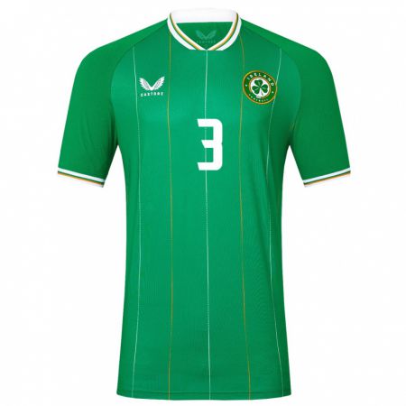 Kandiny Muži Írsko Alex Murphy #3 Zelená Dresy Hazai Csapatmez 24-26 Triĭká