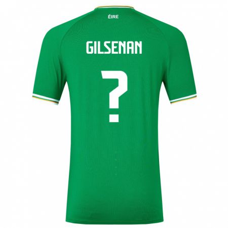 Kandiny Muži Írsko Zak Gilsenan #0 Zelená Dresy Hazai Csapatmez 24-26 Triĭká