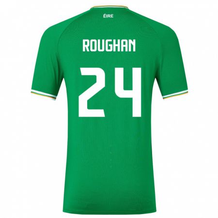 Kandiny Muži Írsko Sean Roughan #24 Zelená Dresy Hazai Csapatmez 24-26 Triĭká