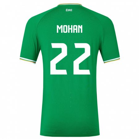Kandiny Muži Írsko Stephen Mohan #22 Zelená Dresy Hazai Csapatmez 24-26 Triĭká
