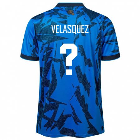 Kandiny Muži Salvádor Jorge Velasquez #0 Modrá Dresy Hazai Csapatmez 24-26 Triĭká