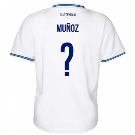Kandiny Muži Guatemala Rudy Muñoz #0 Biely Dresy Hazai Csapatmez 24-26 Triĭká