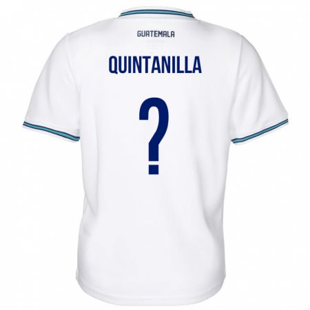 Kandiny Muži Guatemala Anayelli Quintanilla #0 Biely Dresy Hazai Csapatmez 24-26 Triĭká