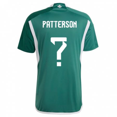 Kandiny Muži Severné Írsko Jack Patterson #0 Zelená Dresy Hazai Csapatmez 24-26 Triĭká