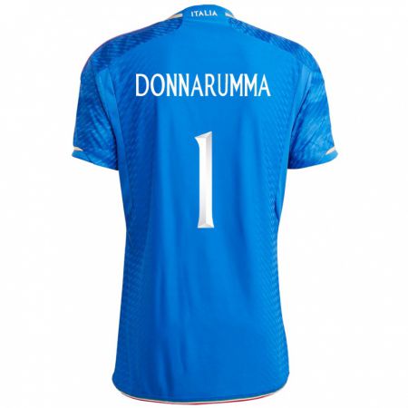 Kandiny Ženy Taliansko Gianluigi Donnarumma #1 Modrá Dresy Hazai Csapatmez 24-26 Triĭká