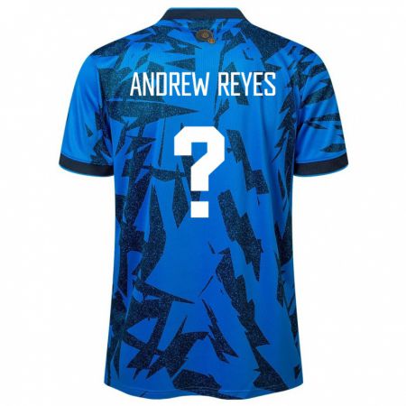 Kandiny Ženy Salvádor Andrew Reyes #0 Modrá Dresy Hazai Csapatmez 24-26 Triĭká