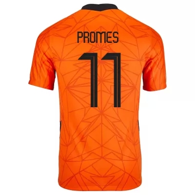Ženy Holandské národné futbalové mužstvo Quincy Promes #11 Domáci Oranžová Dresy 2021 Košele Dres