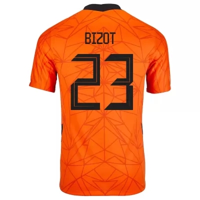 Ženy Holandské národné futbalové mužstvo Marco Bizot #23 Domáci Oranžová Dresy 2021 Košele Dres