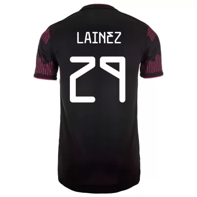 Muži Mexické národné futbalové mužstvo Diego Lainez #29 Domáci Červená Ruža Dresy 2021 Košele Dres