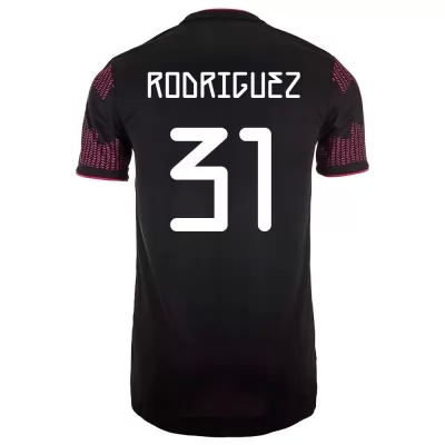 Ženy Mexické národné futbalové mužstvo Osvaldo Rodriguez #31 Domáci Červená Ruža Dresy 2021 Košele Dres