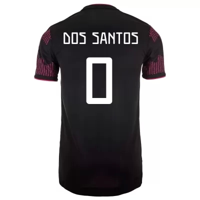 Deti Mexické národné futbalové mužstvo Jonathan dos Santos #0 Domáci Červená Ruža Dresy 2021 Košele Dres