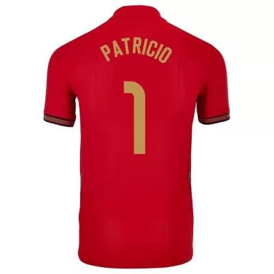 Muži Portugalské národné futbalové mužstvo Rui Patricio #1 Domáci Červená Dresy 2021 Košele Dres
