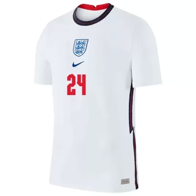 Muži Anglické Národné Futbalové Mužstvo Reece James #24 Domáci Biely Dresy 2021 Košele Dres