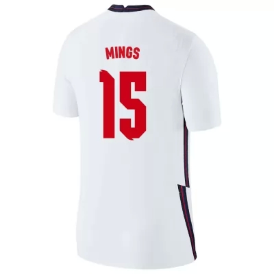 Ženy Anglické národné futbalové mužstvo Tyrone Mings #15 Domáci Biely Dresy 2021 Košele Dres