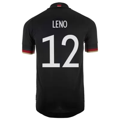 Ženy Nemecké národné futbalové mužstvo Bernd Leno #12 Vonkajší čierna Dresy 2021 Košele Dres