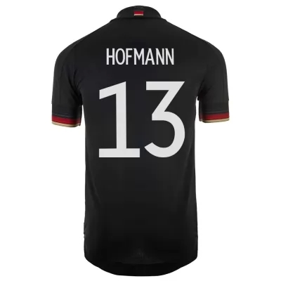 Muži Nemecké národné futbalové mužstvo Jonas Hofmann #13 Vonkajší čierna Dresy 2021 Košele Dres