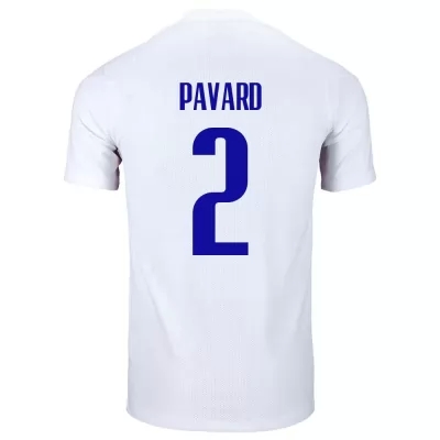 Ženy Francúzske národné futbalové mužstvo Benjamin Pavard #2 Vonkajší Biely Dresy 2021 Košele Dres