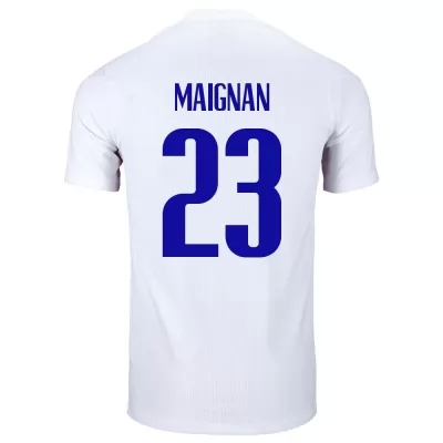 Ženy Francúzske národné futbalové mužstvo Mike Maignan #23 Vonkajší Biely Dresy 2021 Košele Dres