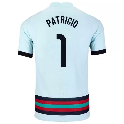 Muži Portugalské národné futbalové mužstvo Rui Patricio #1 Vonkajší Svetlo modrá Dresy 2021 Košele Dres