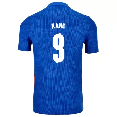 Ženy Anglické národné futbalové mužstvo Harry Kane #9 Vonkajší Modrá Dresy 2021 Košele Dres