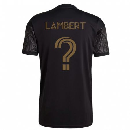 Kandiny Deti Liam Lambert #0 Čierna Dresy Hazai Csapatmez 2023/24 Triĭká