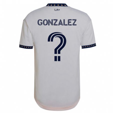 Kandiny Deti Gustavo Gonzalez #0 Biely Dresy Hazai Csapatmez 2023/24 Triĭká
