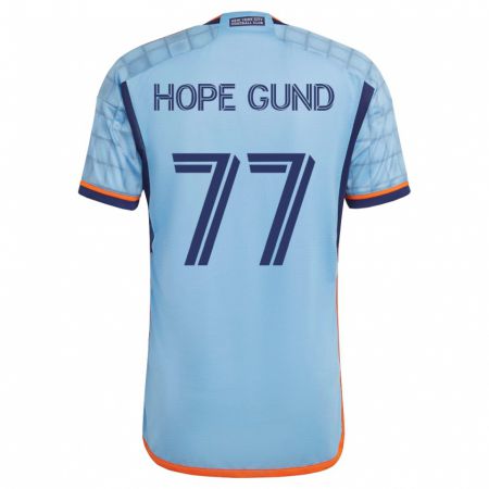 Kandiny Deti Rio Hope-Gund #77 Modrá Dresy Hazai Csapatmez 2023/24 Triĭká