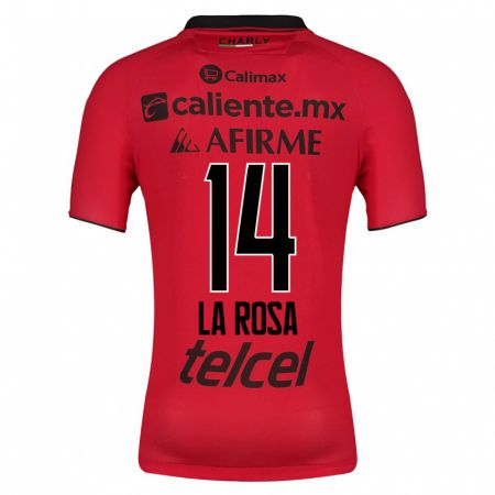 Kandiny Deti Joselyn De La Rosa #14 Červená Dresy Hazai Csapatmez 2023/24 Triĭká