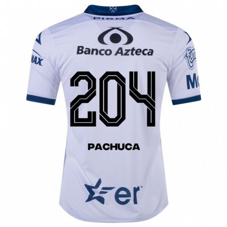 Kandiny Deti José Pachuca #204 Biely Dresy Hazai Csapatmez 2023/24 Triĭká