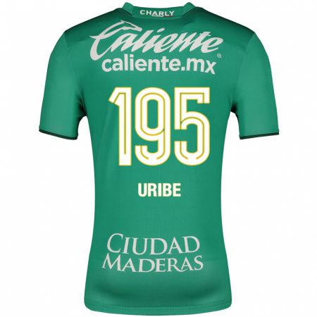 Kandiny Deti Héctor Uribe #195 Zelená Dresy Hazai Csapatmez 2023/24 Triĭká