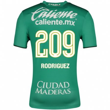 Kandiny Deti Víctor Rodríguez #209 Zelená Dresy Hazai Csapatmez 2023/24 Triĭká