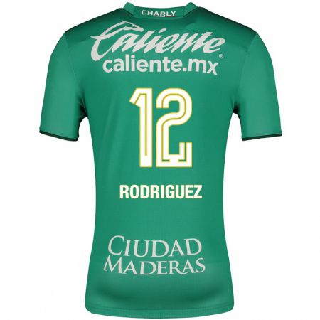 Kandiny Deti Lixy Rodríguez #12 Zelená Dresy Hazai Csapatmez 2023/24 Triĭká