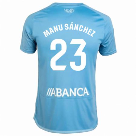 Kandiny Deti Manu Sánchez #23 Modrá Dresy Hazai Csapatmez 2023/24 Triĭká